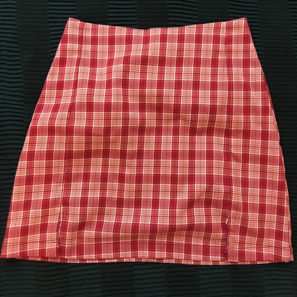 Brandy Melville John Galt Plaid Skirt